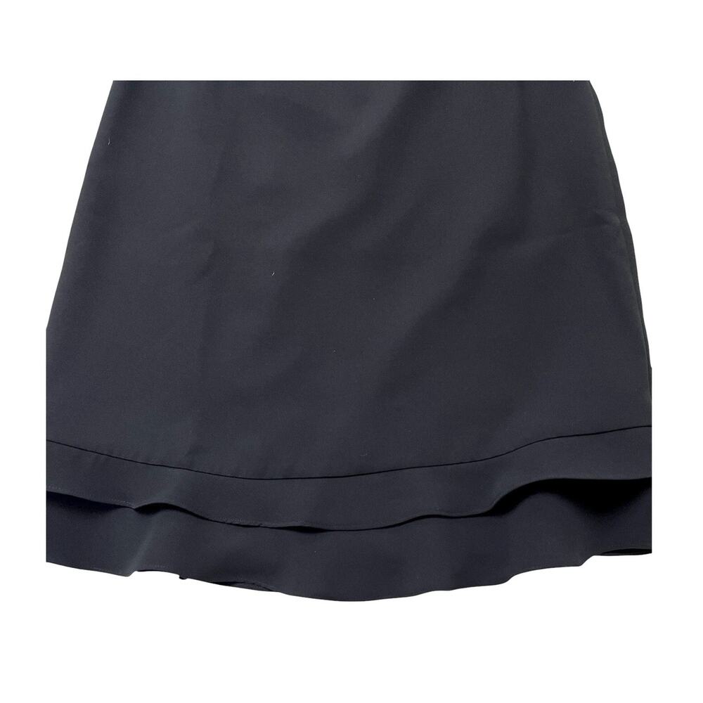Kasper Skirt Suit Set Size 12 Pink Jacket Blazer Black Skirt Ruffle Hem Classic - Picture 11 of 15